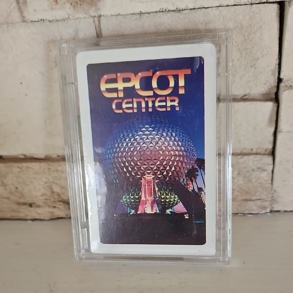 Hoyle | Games | Vintage Epcot Center Playing Cards Multicolor | Poshmark